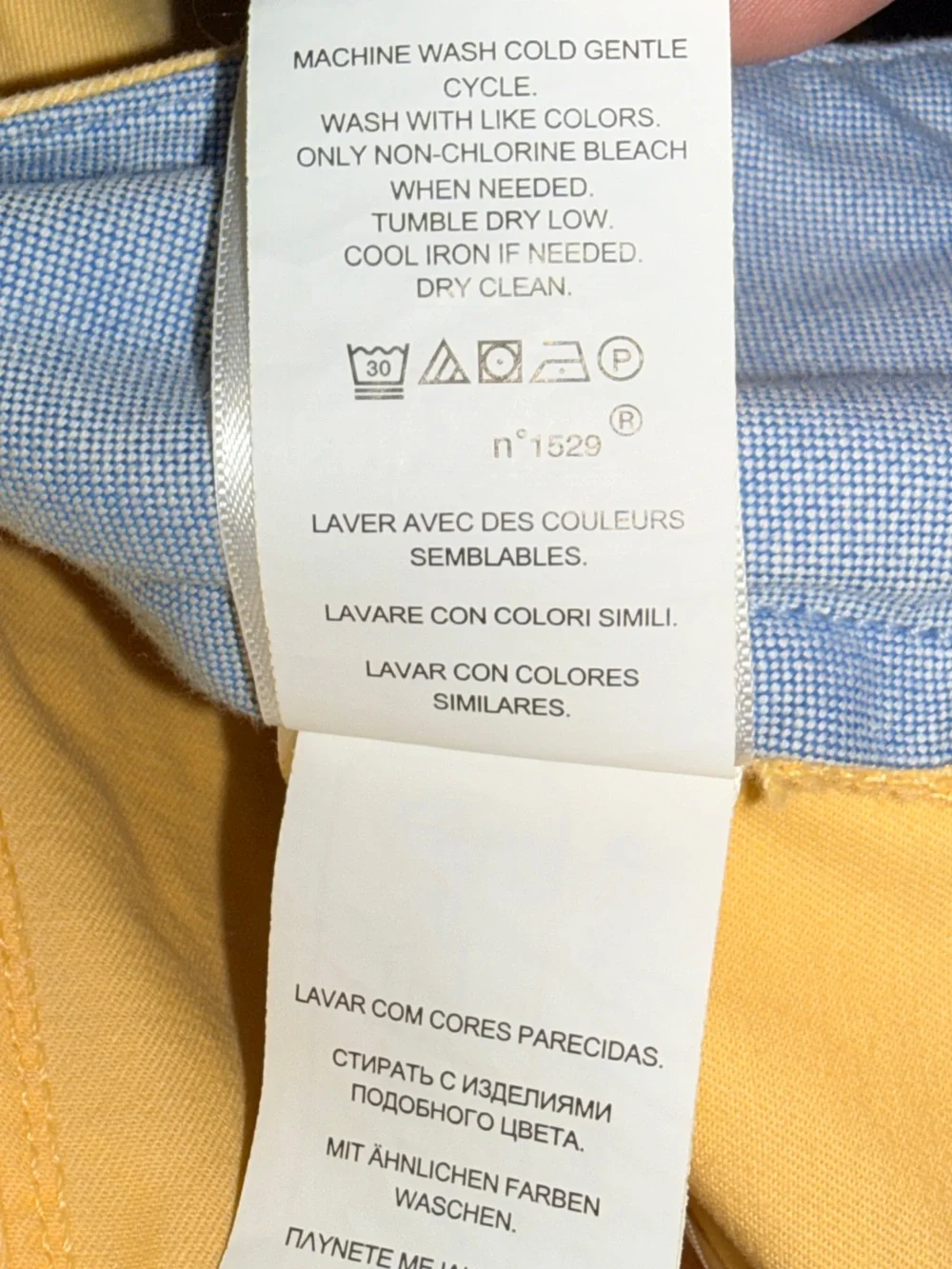 Polo by Ralph Lauren Yellow Men’s Chino Pants-Stretch St. Fit-36”x32”-EC